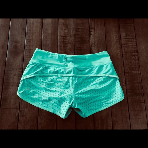 Lululemon Speed Shorts Bali Breeze - Picture 4 of 7